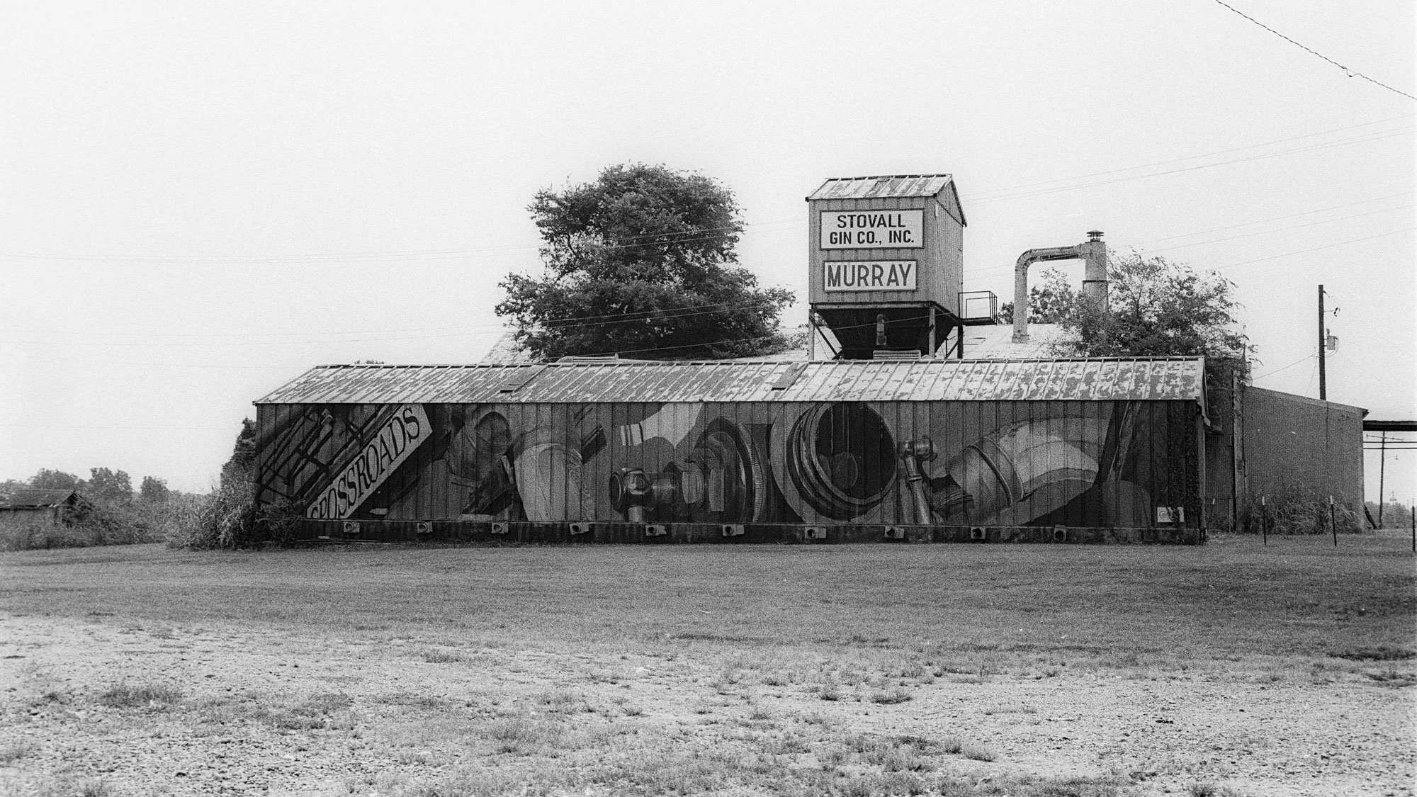 Stoval Gin Mural, Clarksdale MS 2024