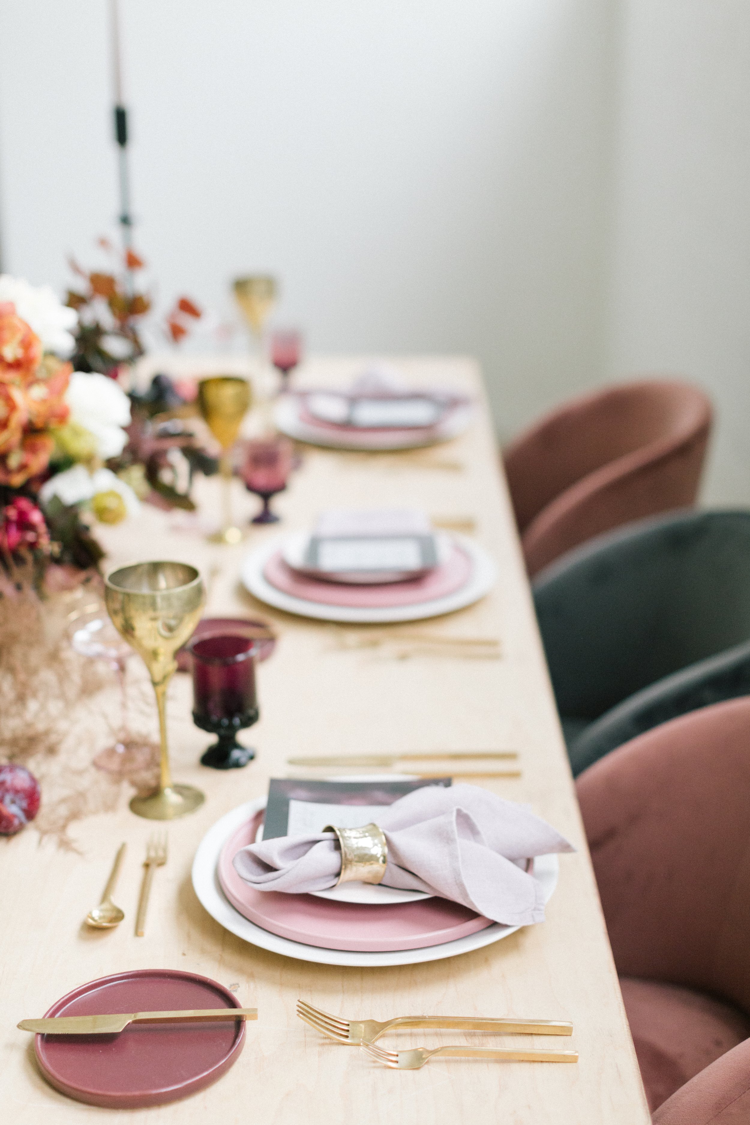 Romantic floral detail showcasing wedding planning design and color styling by a New York wedding designer