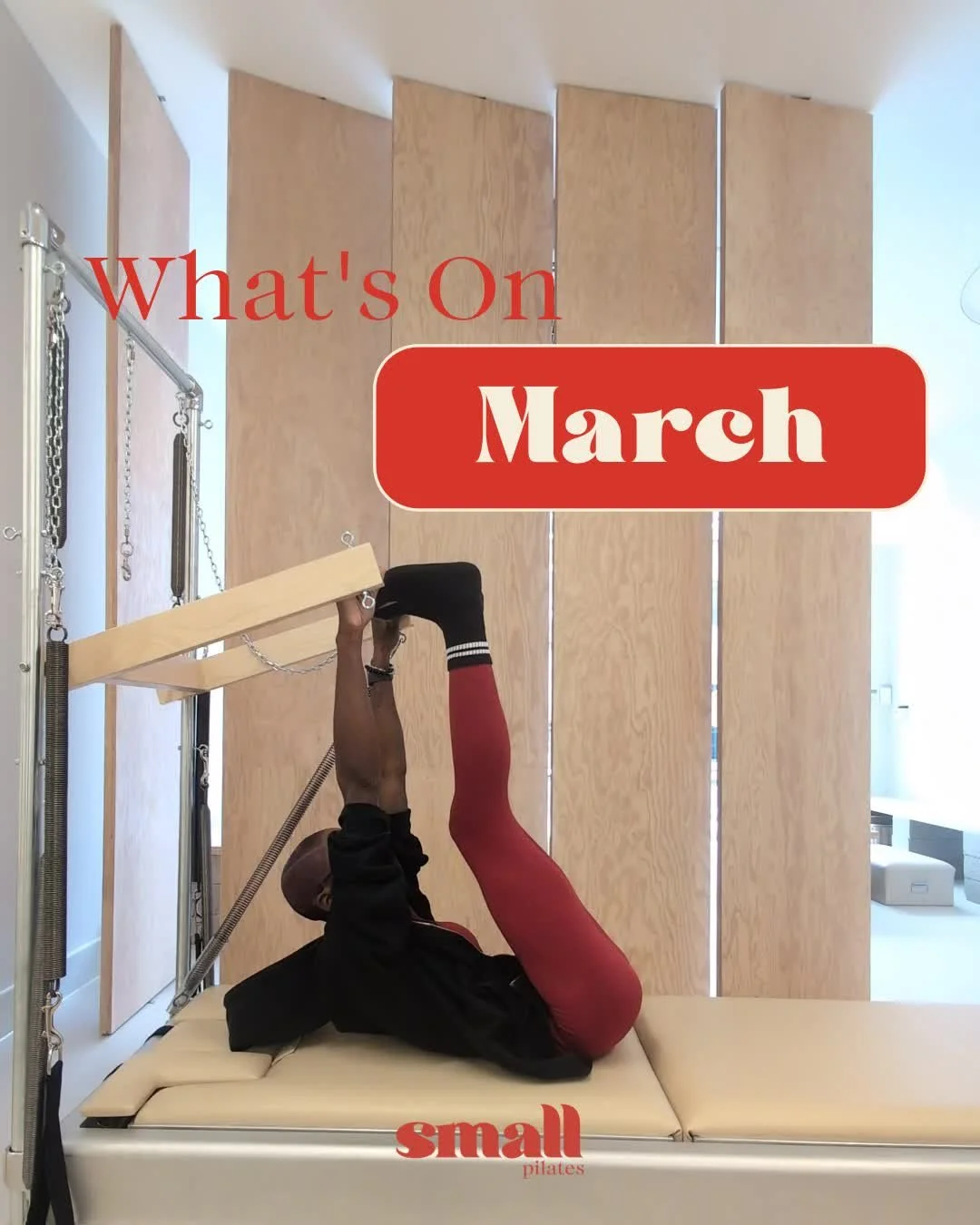 Small is blooming in March with so many of our ever popular courses and classes returning back 🌷We hope you can join us for our Beginners Course, or our mat classes! Don't forget about our Runner class and our Postnatal reformer 🌞See you soon, Lydi