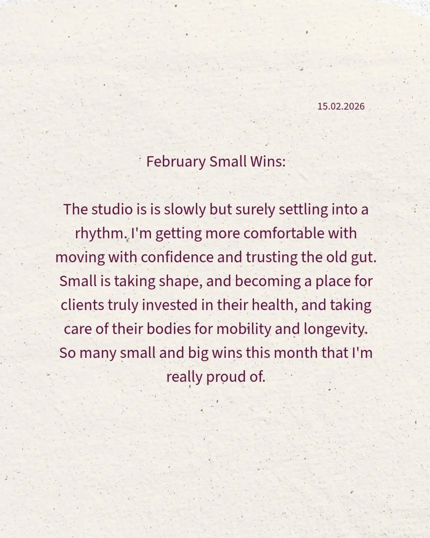 4 months of Small 💓❤️&zwj;🔥 What a rollercoaster it continues to be. Thank you to our clients that are choosing Small and letting us continue to live out our dreams. Also a big shout out to our regular private clients, private hire clients, private