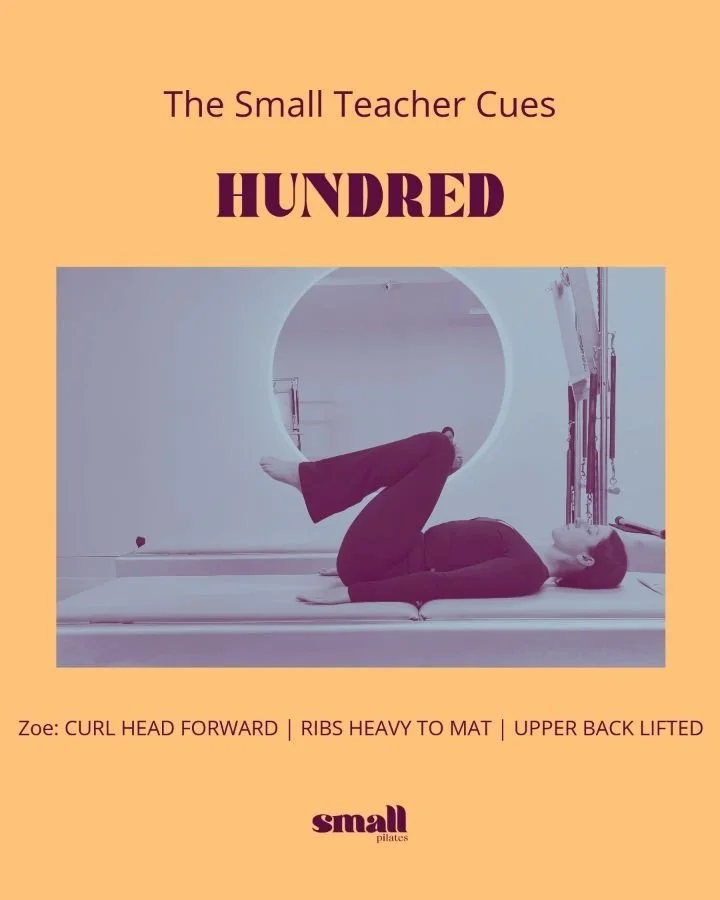 We're stripping it back to the Basic 5 with cues from the Small teacher dream team 💓✨ These classic beginner exercises show up in different guises across different pilates apparatus. We hope you find these cues useful as you keep up with your practi