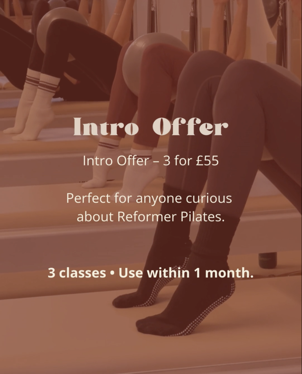 Intro Offer: 3 Classes for £55