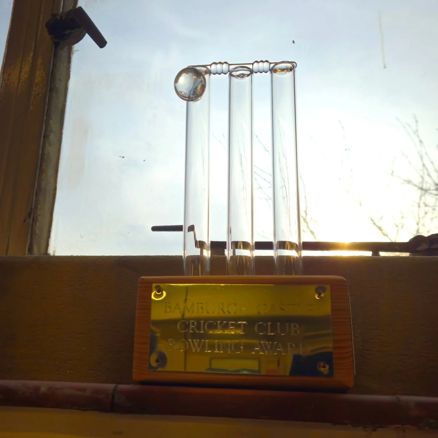 The Bamburgh Castle CC Bowling award made a return for a quick fix

#bamburghcastle #bamburghcricketclub #northumberland #cricket #trophy #award