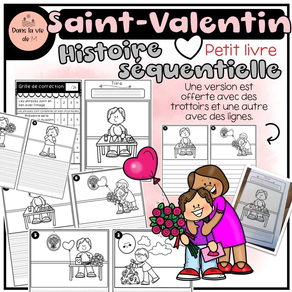 💗 Histoire séquentielle Saint-Valentin 💗