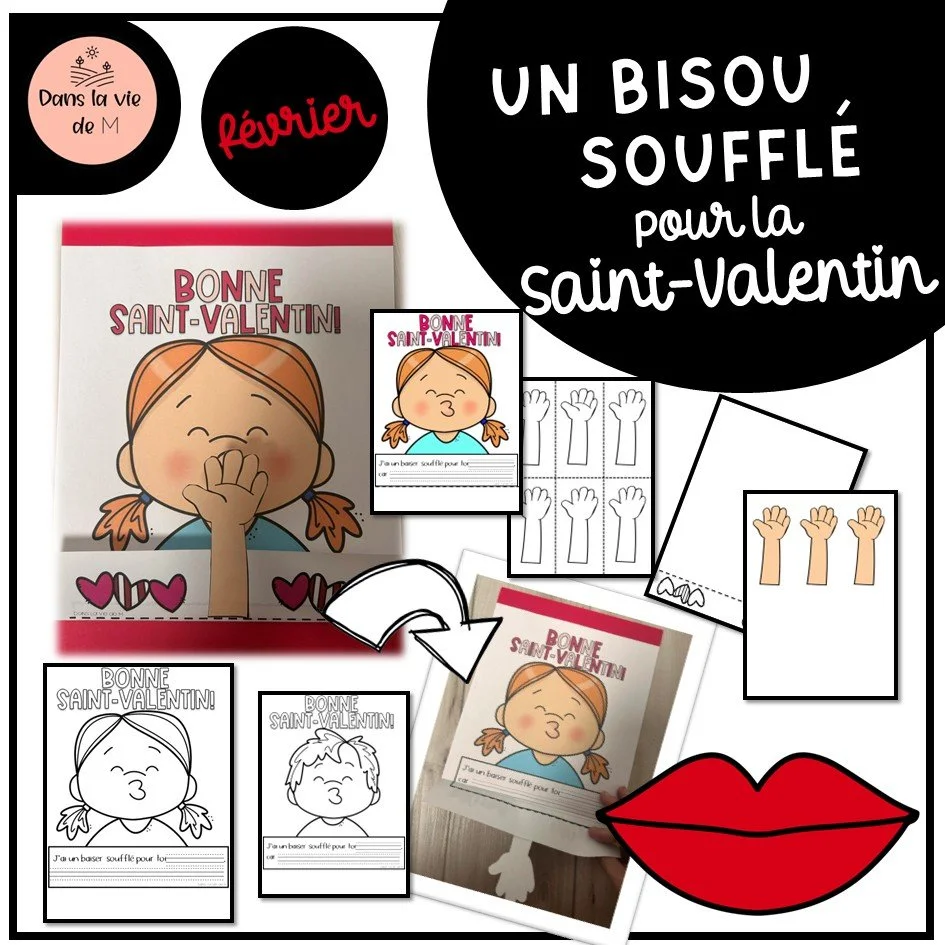 💌 Un bisou soufflé pour la Saint-Valentin 💌