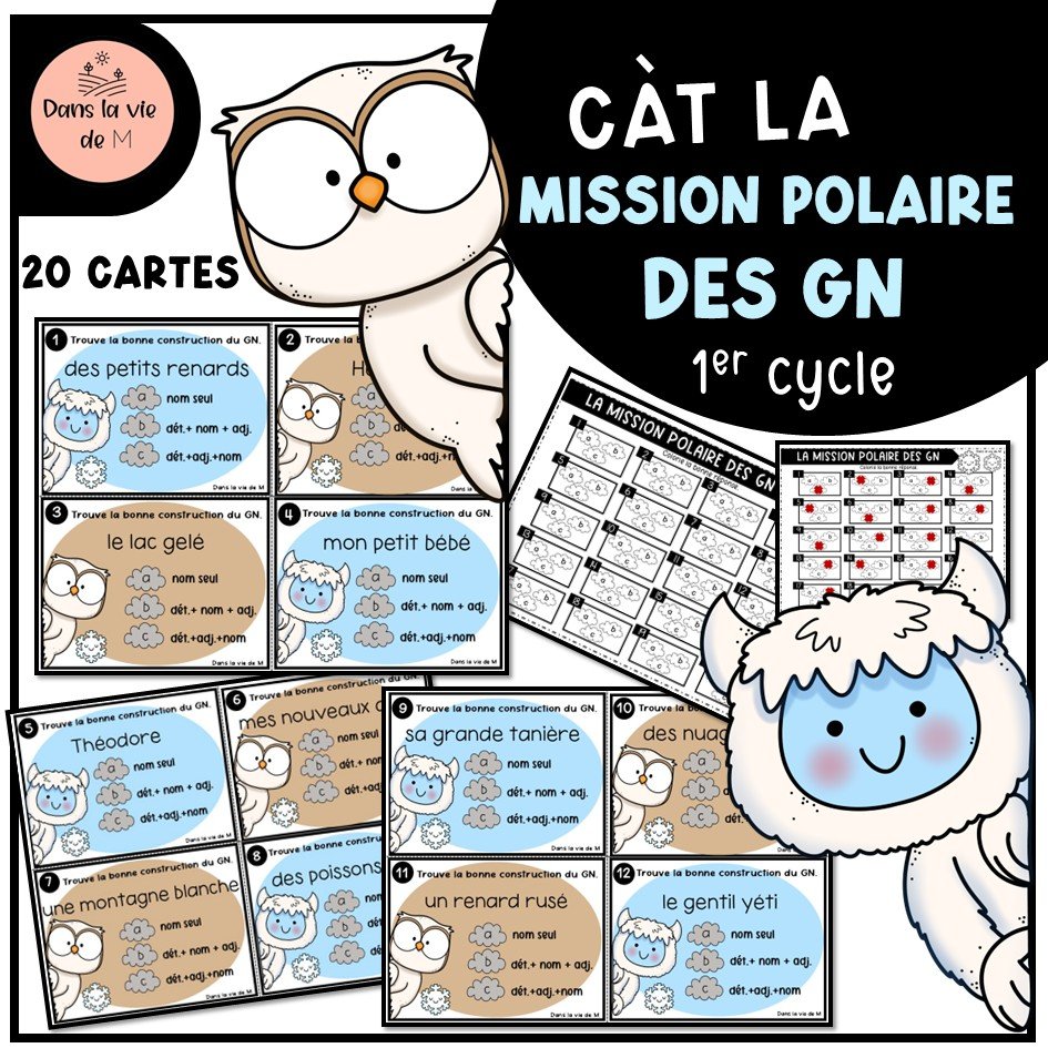 ❄️ La mission polaire des GN — 1er cycle ❄️