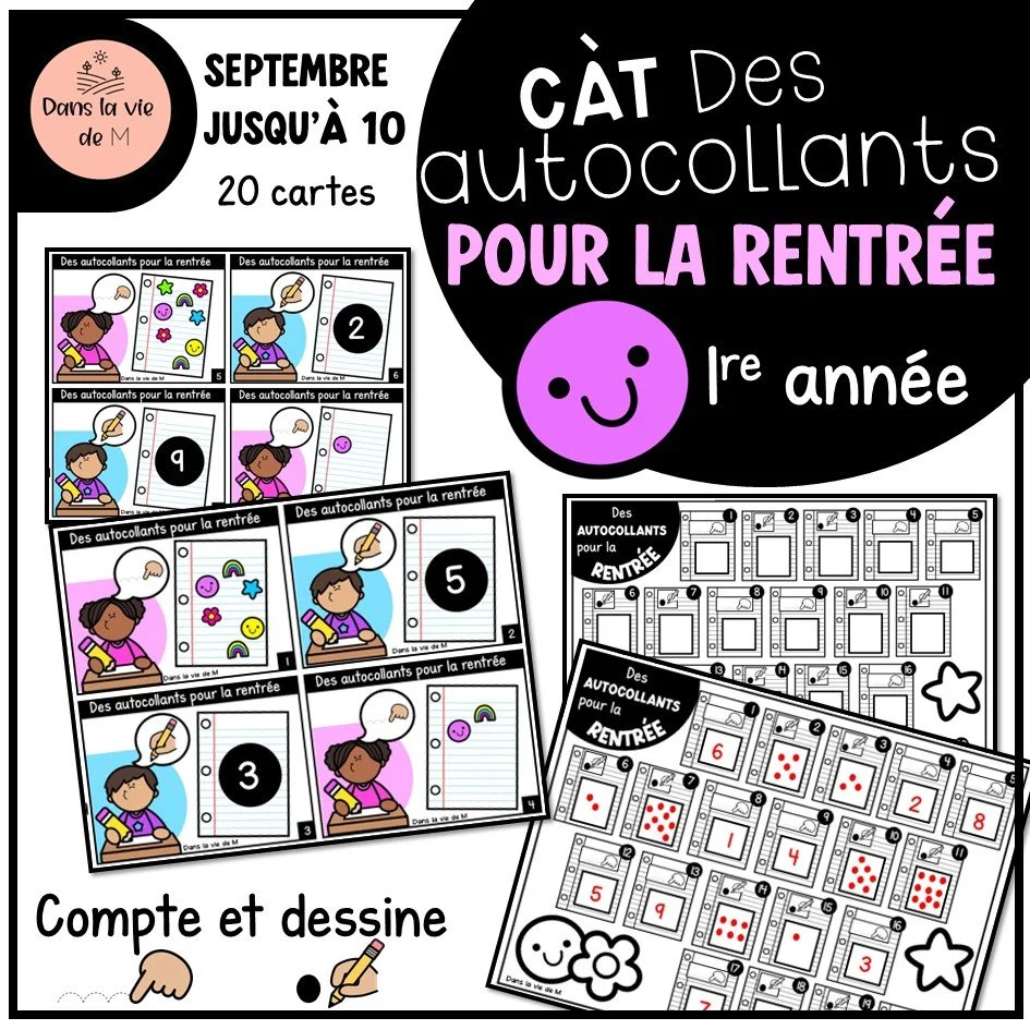 🚨Nouveauté ! CÀT des autocollants pour la rentrée 🤩