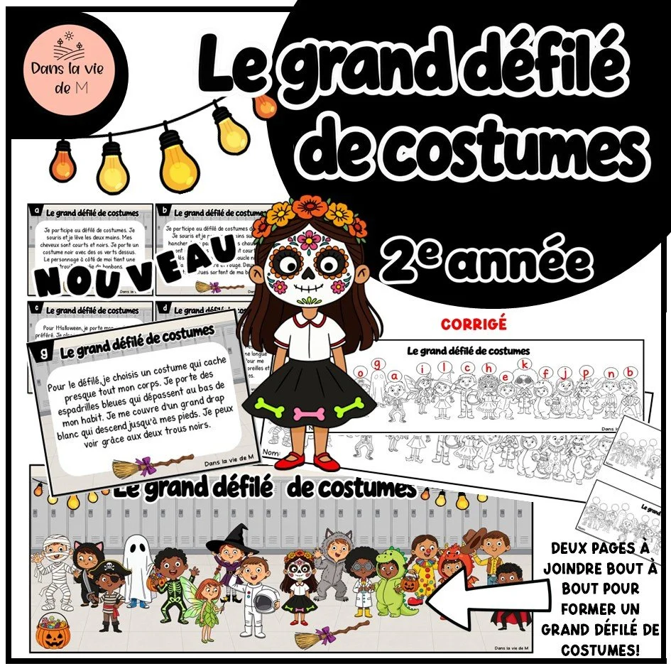 Le grand défilé de costumes 👻- 2e année