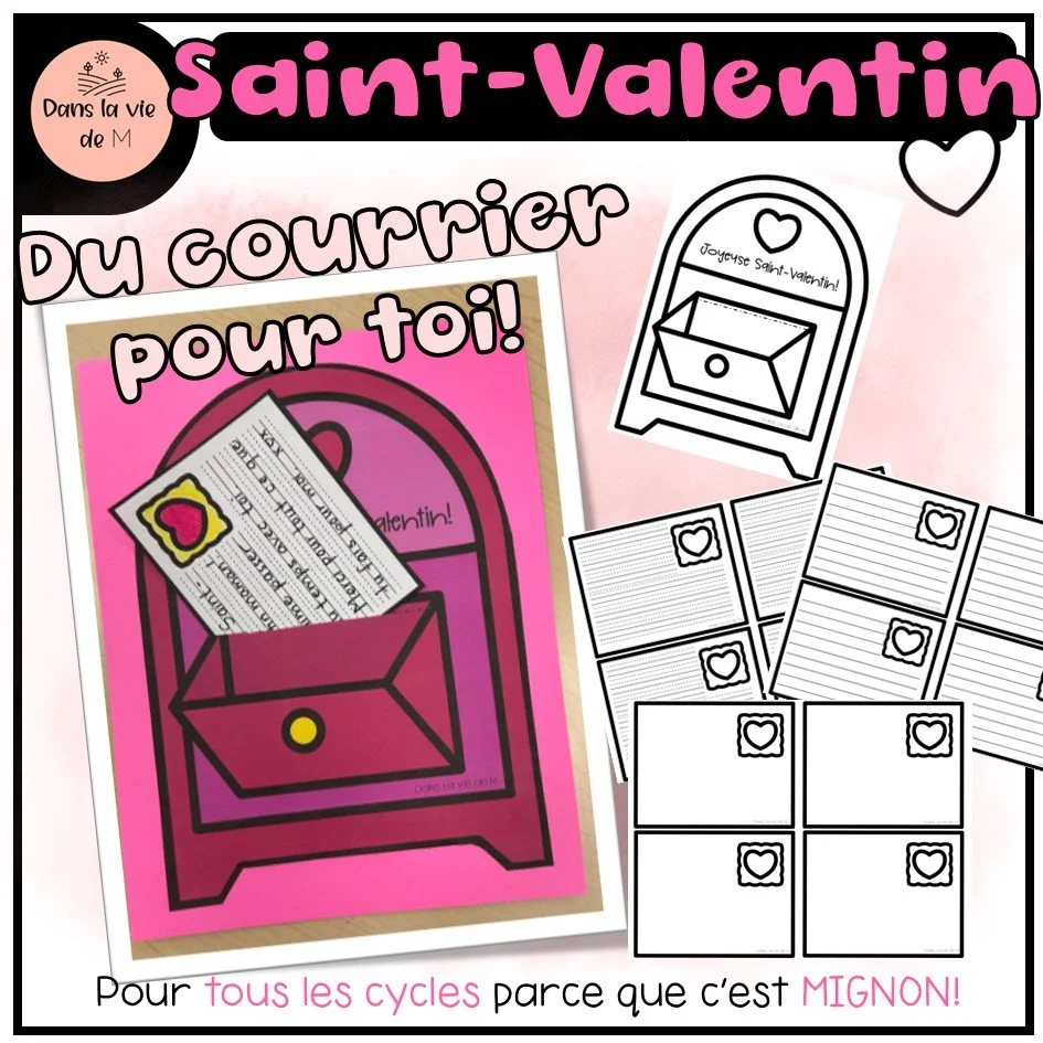 💌 Saint-Valentin – Du courrier pour toi ! 💌