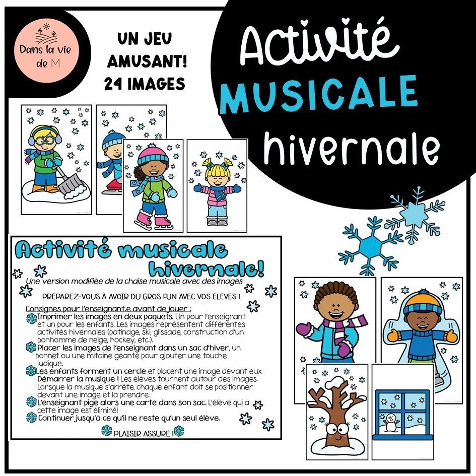 Activité musicale hivernale 🎵🎶❄️