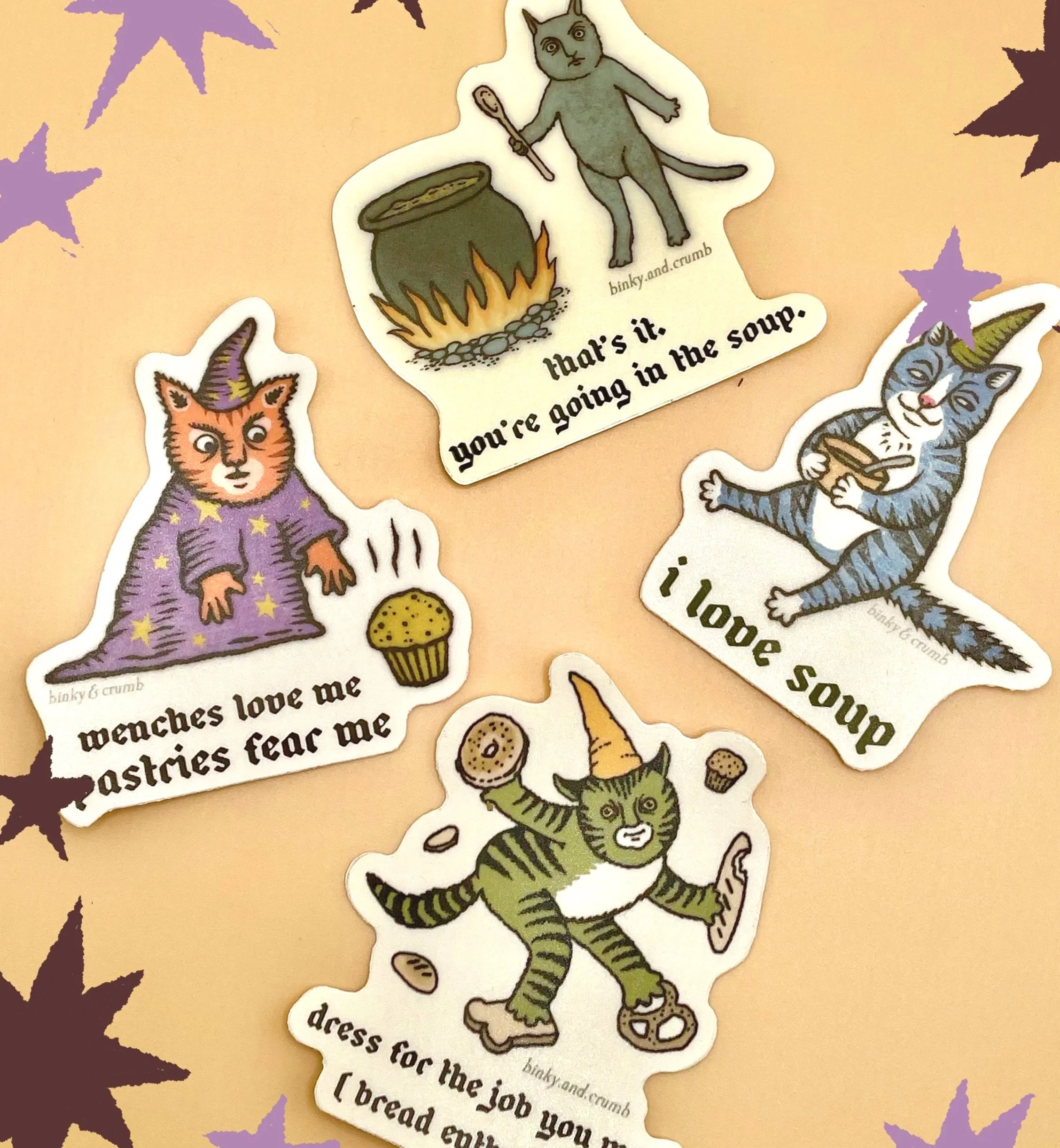 BREAD AND SOUP Sticker Pack