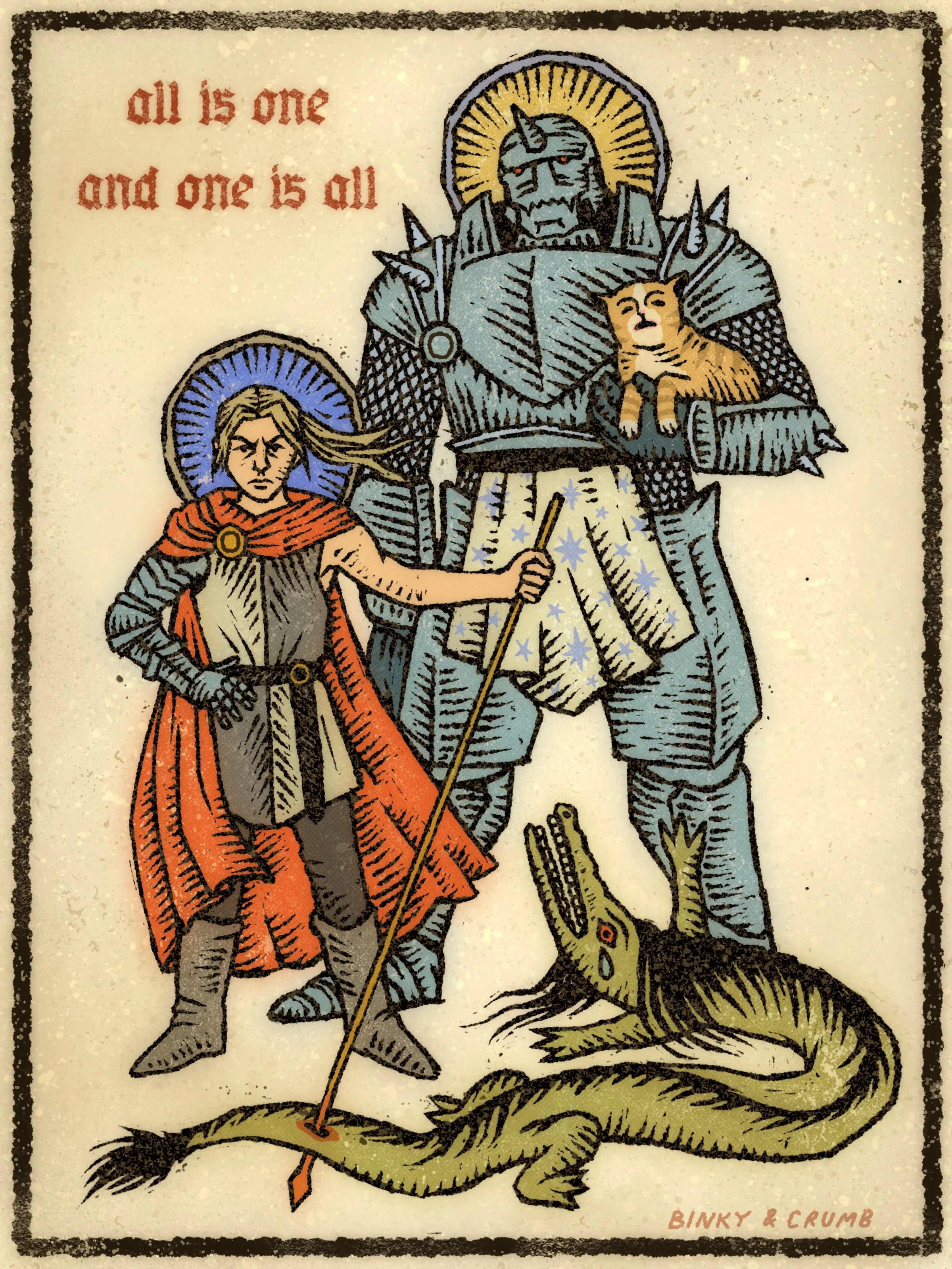 (preorder) ALL IS ONE 6x8" print