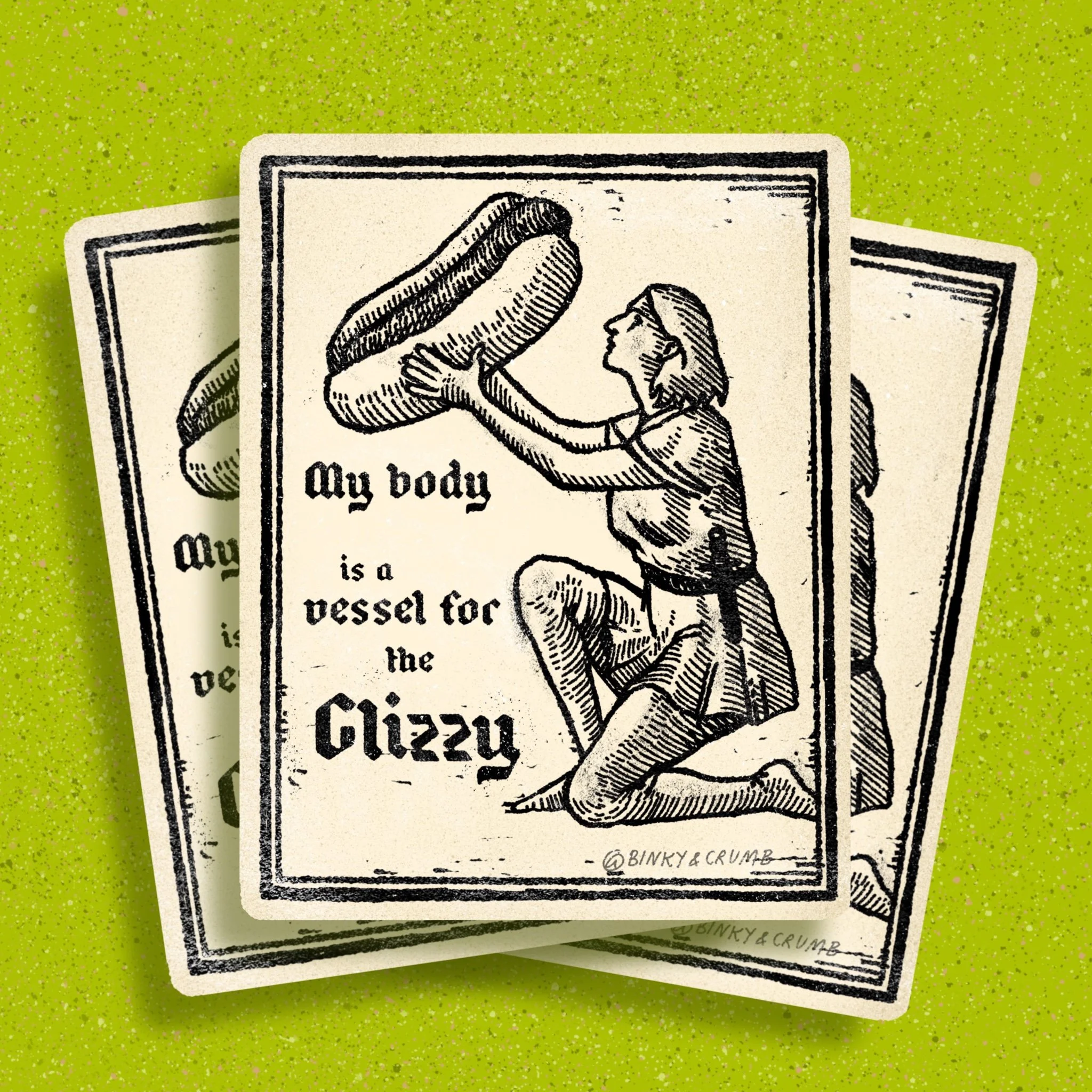 GLIZZY Single Sticker