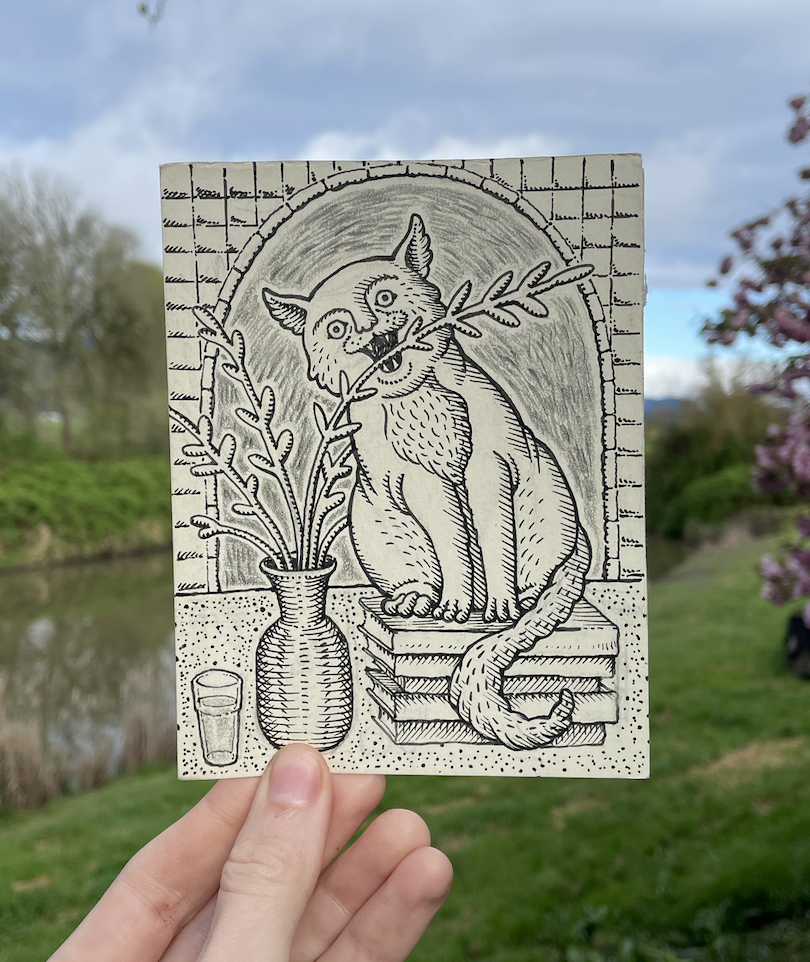 'Gardener' original drawing