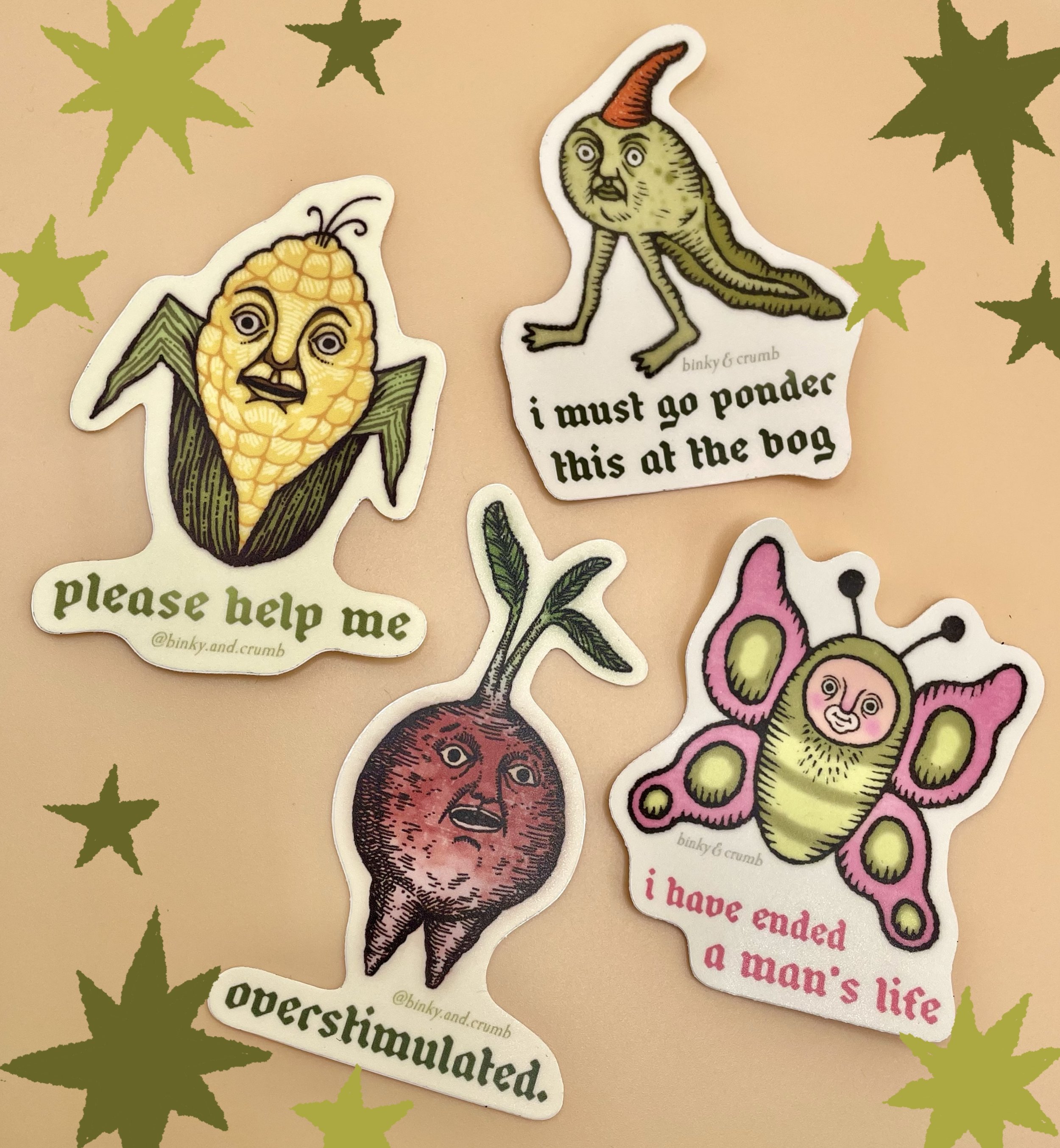 GARDEN FREAKS Sticker Pack