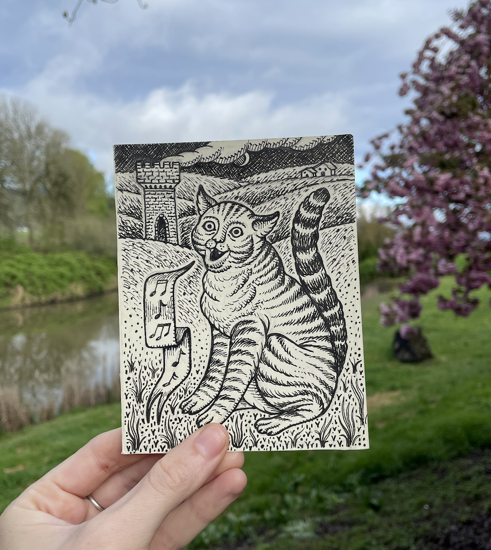 'Midnight Singer' original drawing