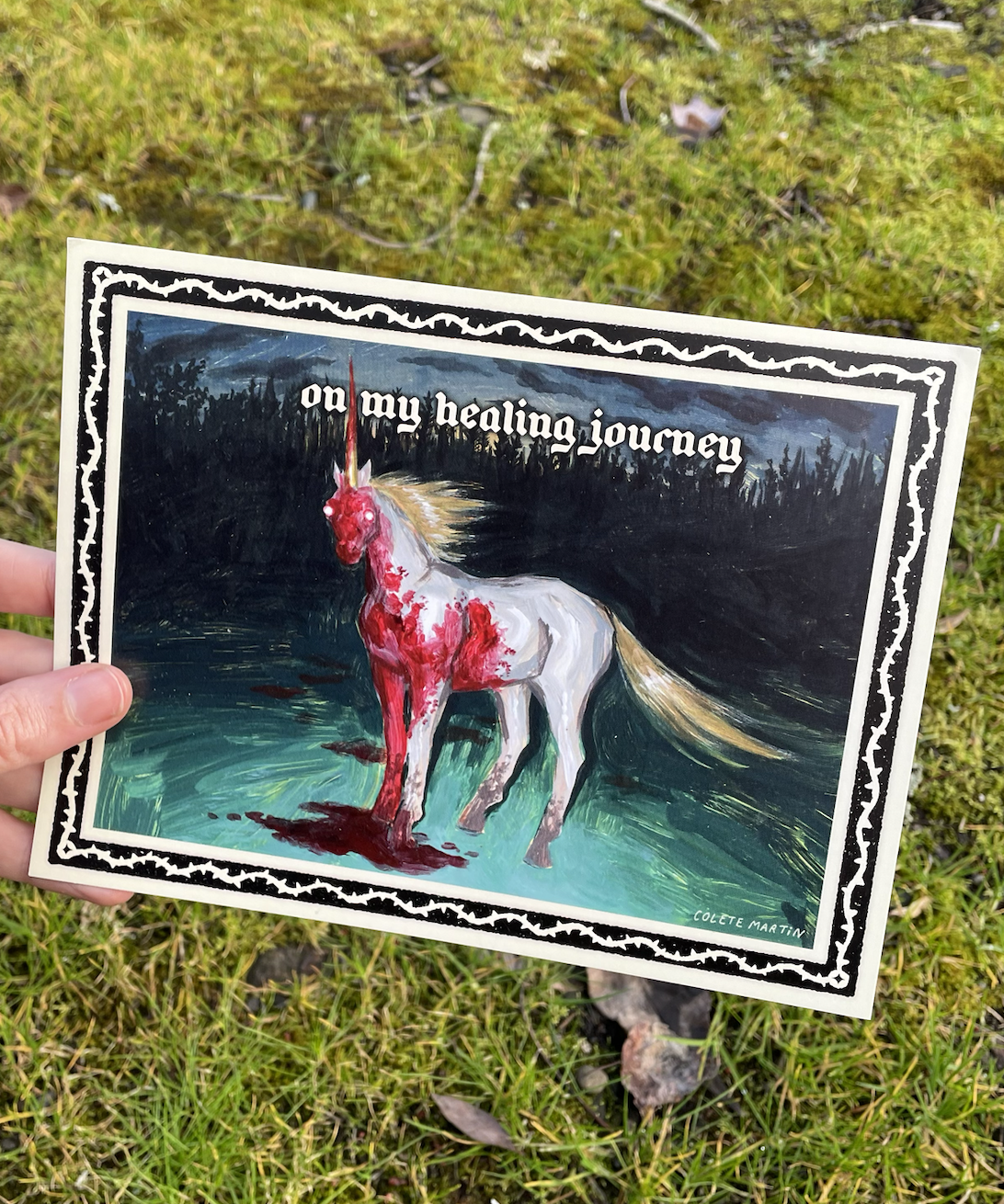 HEALING JOURNEY 6x8" print