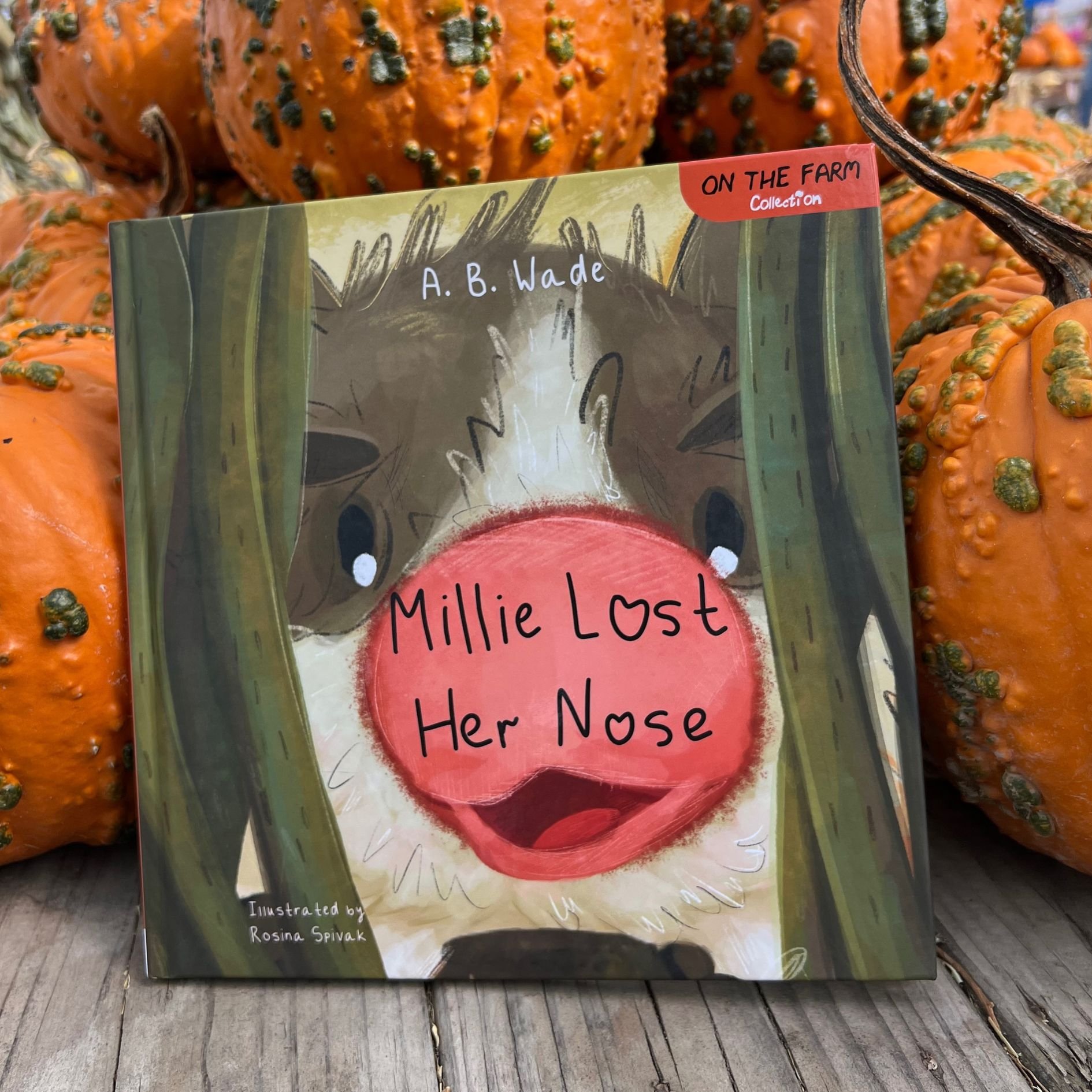 Every adventure begins with a single page. Have you met Millie yet?

Find your signed copy at www.abwade.com

#childrensbooks #texasauthor #picturebooks #abwadebooks #fallvibes #farmanimalbooks #PumpkinPatch