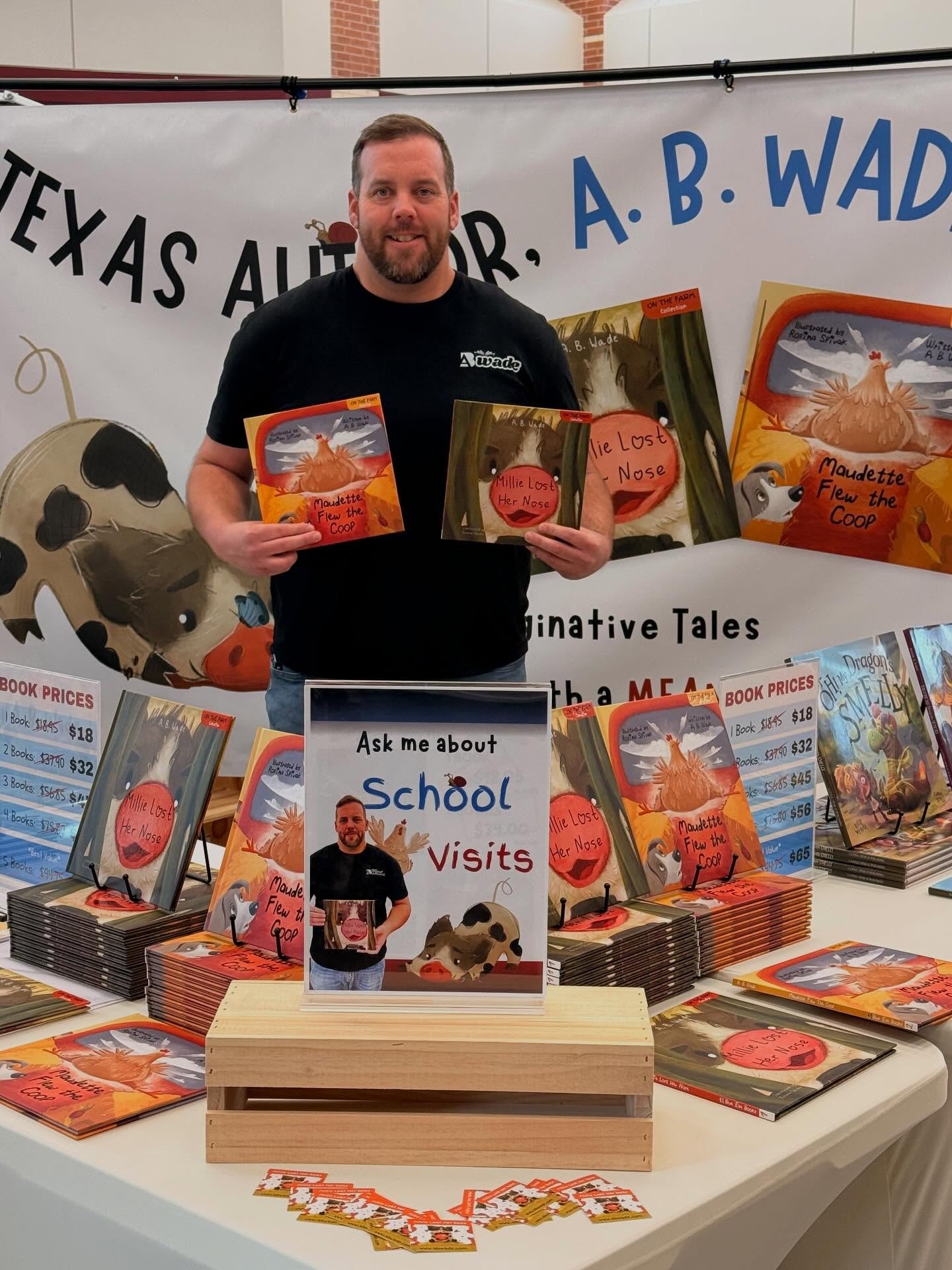 I&rsquo;m here today at the Cinco Ranch Wonderland Market in Katy Tx from 10-5! 

I&rsquo;m all set up and ready to see you! Come stop by my booth at today&rsquo;s market.

#vendors #fallmarket #childrensbooks #texasauthor #cincoranch #supportlocal #