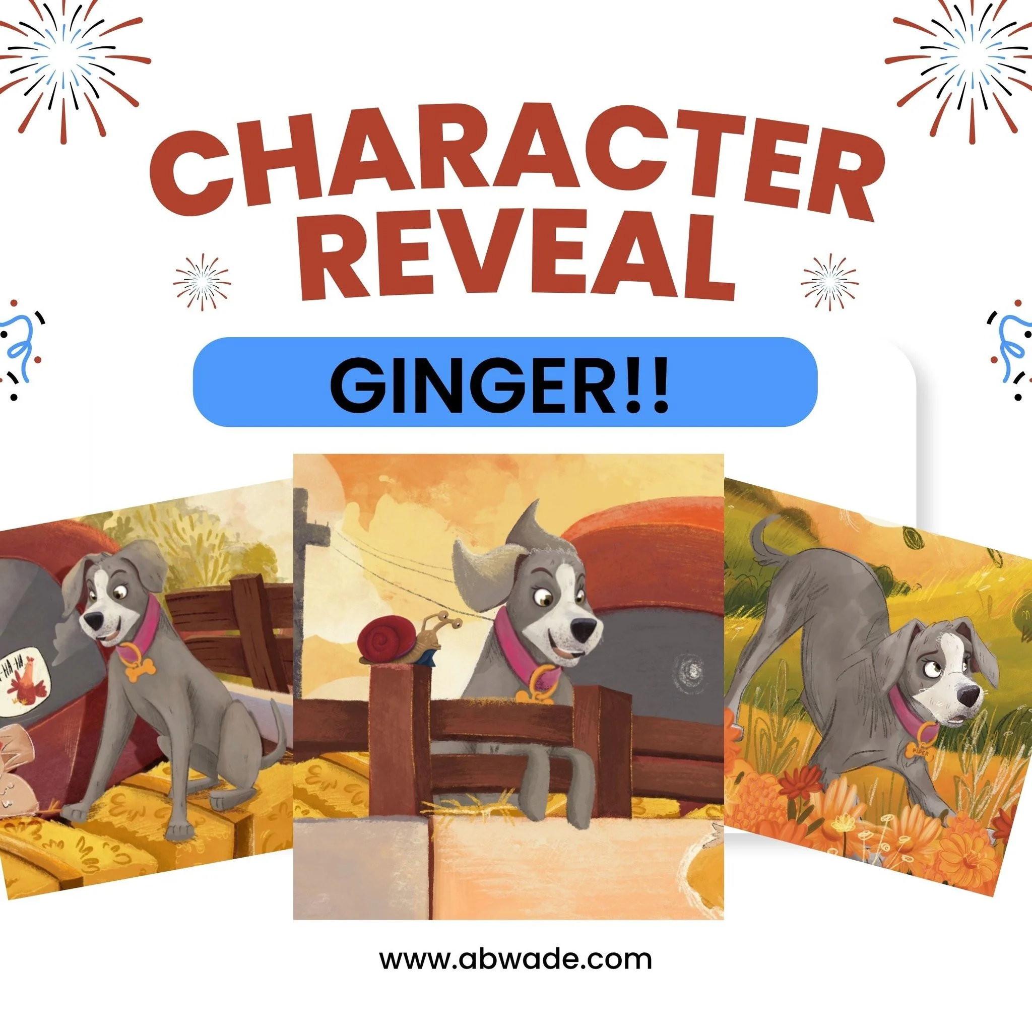 REVEAL TIME! 

Yesterday&rsquo;s &ldquo;Guess the Character&rdquo; belongs to Ginger the dog! 

Ginger is loyal, sweet, and always right in the middle of the adventure &mdash; especially when her friends need her most.

Thank you to everyone who play