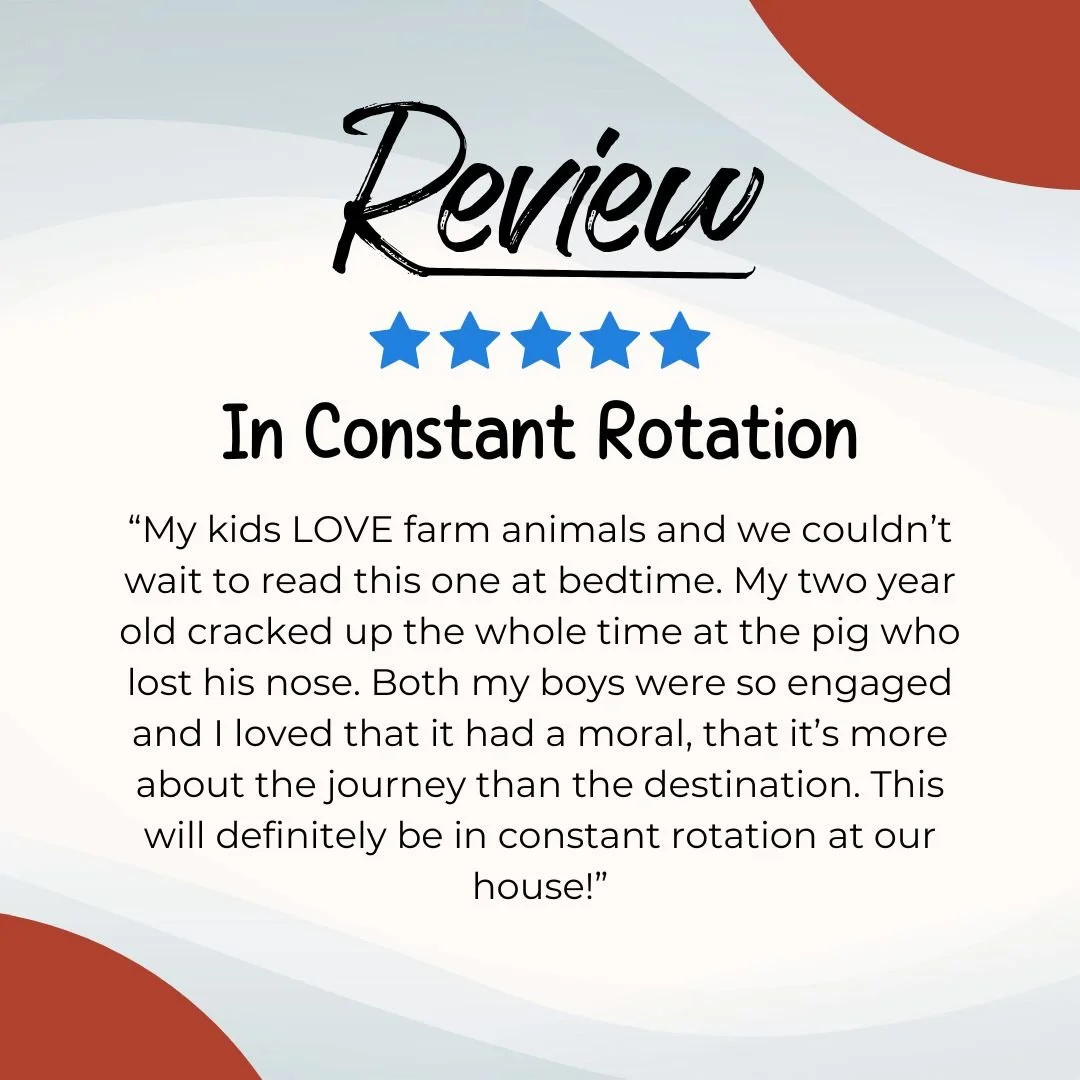 ⭐️ Reader Review Spotlight - Millie Lost Her nose ⭐️

&ldquo;This will definitely be in constant rotation at our house!&rdquo;

Thank you to this sweet family for sharing their experience. Reviews like this truly make my day!

📖 Millie Lost Her Nose