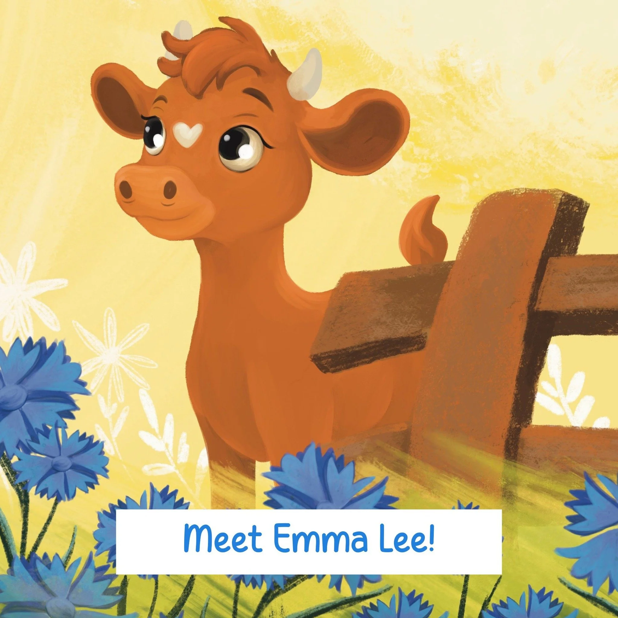 Meet Emma Lee from Emma Lee Spots Her Spot 🐄

She loves muddy fields, sunny days&hellip; and learning that being different can be something beautiful.

#ChildrensBooks #KidsBookstagram #ChildrensBookAuthor #IndieAuthor #CharacterReveal #KidsLit
#Boo