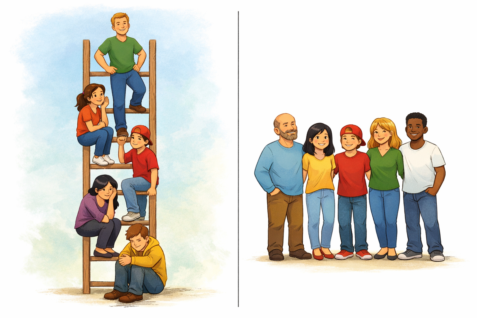 What If Life Isn’t a Ladder? A Lesson on Being Yourself