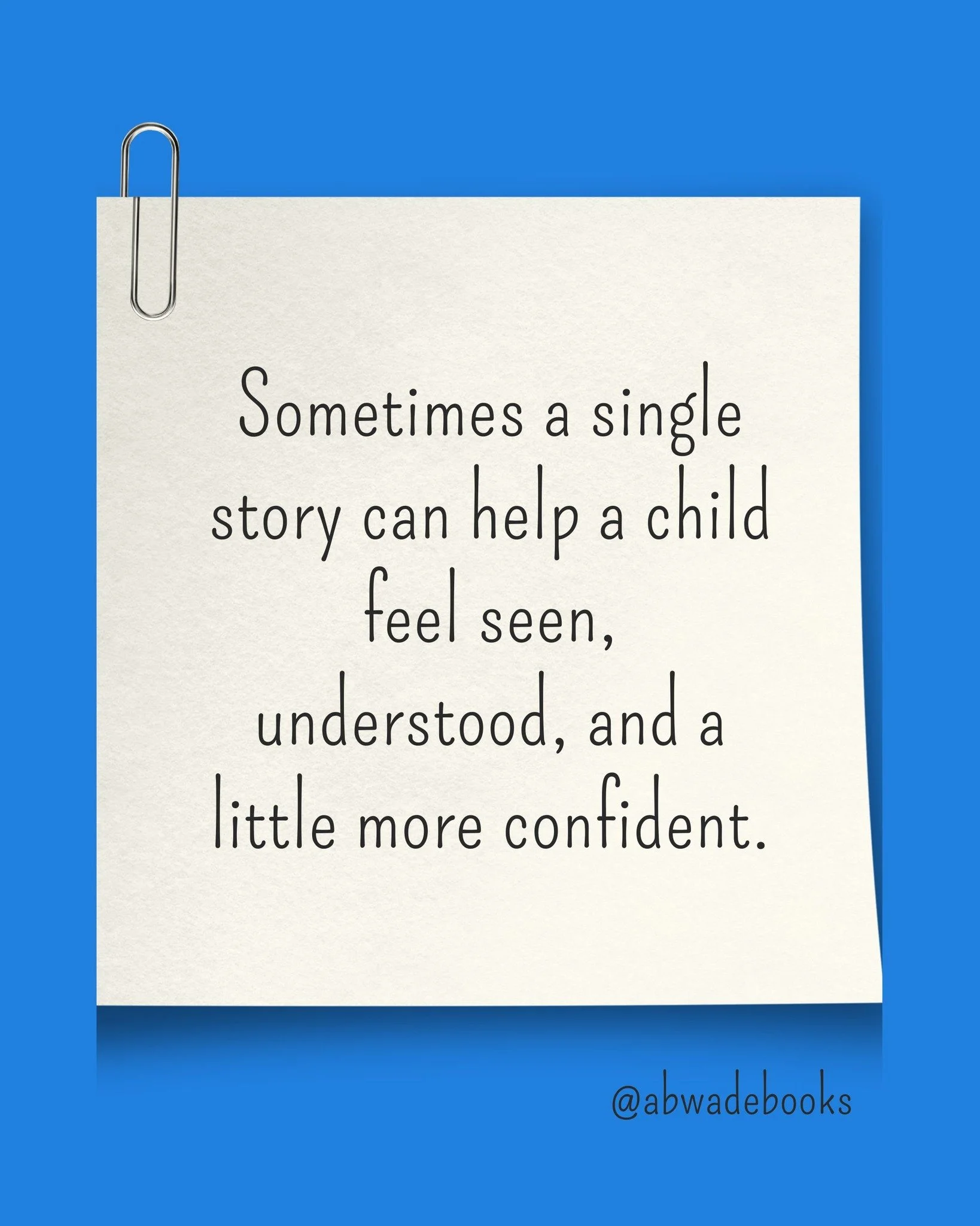 Sometimes a single story can help a child feel seen, understood, and a little more confident.

That&rsquo;s the power of a good story.

#AuthorDad #RaisingReaders #KidsBooks #ChildrensBooks #PictureBooks #Storytime #BooksForKids #InspiringYoungReader