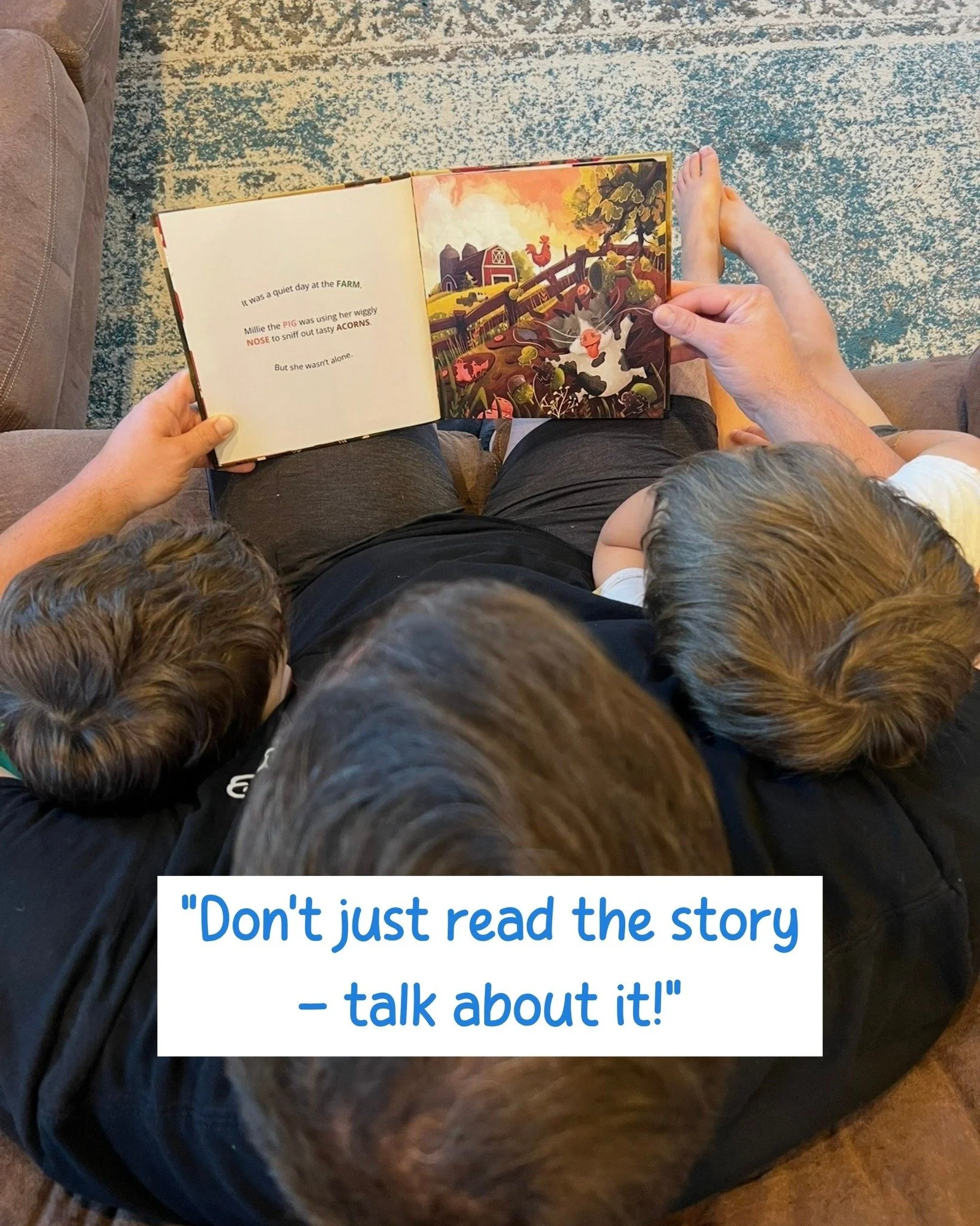 Reading to your child shouldn&rsquo;t be passive&mdash;it&rsquo;s one of the easiest ways to spark their thinkin

When you pause and ask simple questions like:
👉 &ldquo;What do you think will happen next?&rdquo;
👉 &ldquo;Why do you think she did th
