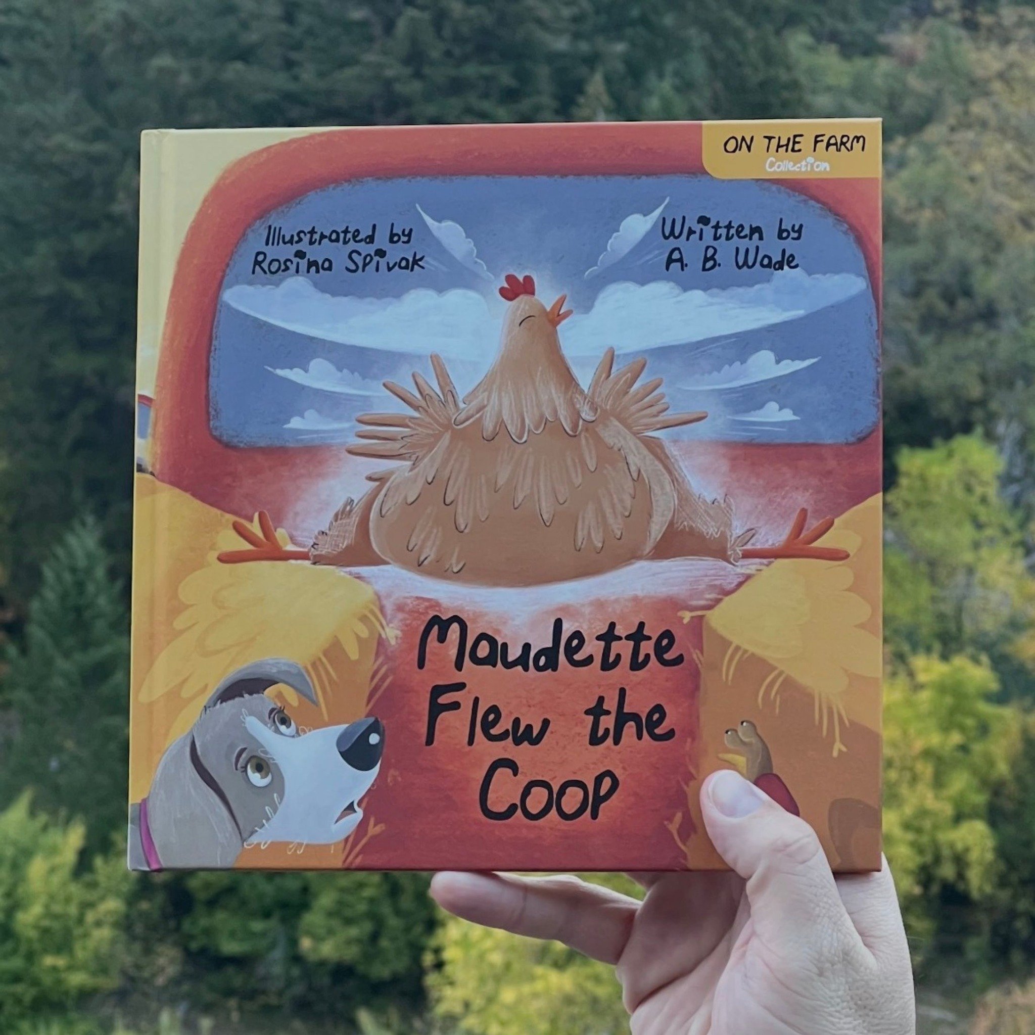 Maudette didn&rsquo;t set out to be a hero&hellip; she just wanted to help.

And sometimes that&rsquo;s exactly what makes a hero.

Read her story in Maudette Flew the Coop.  Available at abwade.com

#BooksAboutBravery #FarmyardStories #chickenbooksf