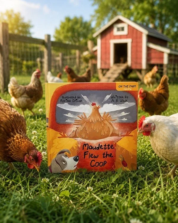 Maudette Flew the Coop is the second book in the On the Farm Collection!

Meet Maudette &mdash; a chicken who gets teased for not being able to fly&hellip; until she discovers her own special strengths and ends up saving the day in the most unexpecte