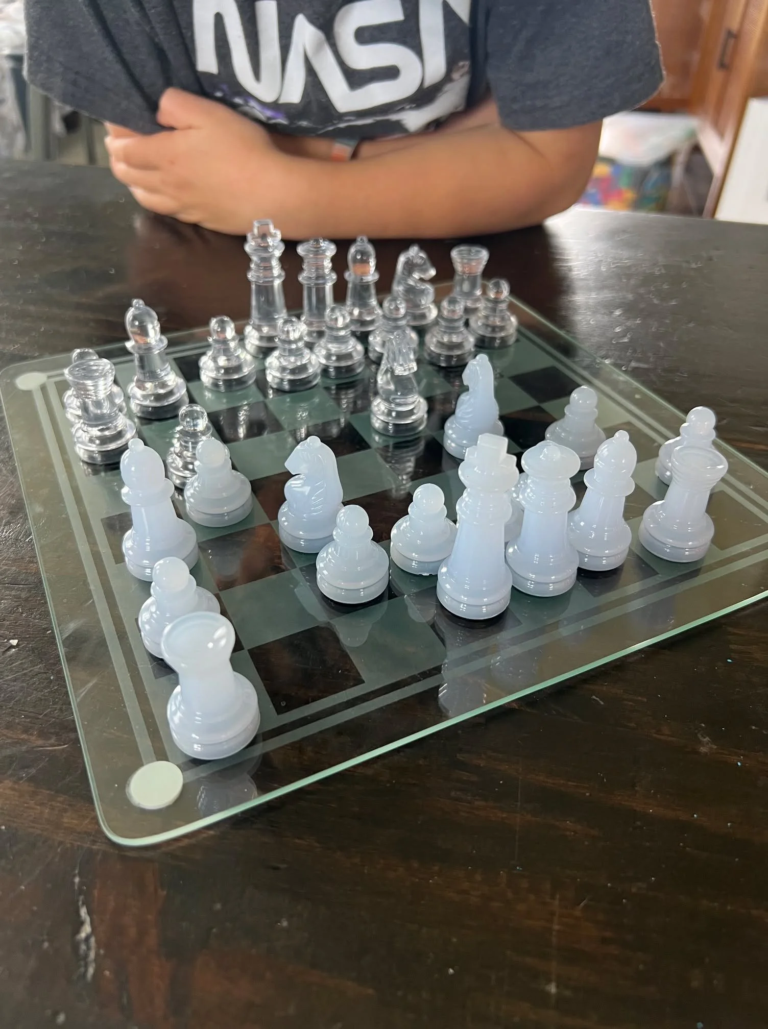 One of my favorite things to do with my boys is play chess. ♟️

It's more than just a game. It's the time spent together and memories being made.

What are some of your favorite games to play with your kids right now?

#DadLife #BoyDad #FamilyTime #C