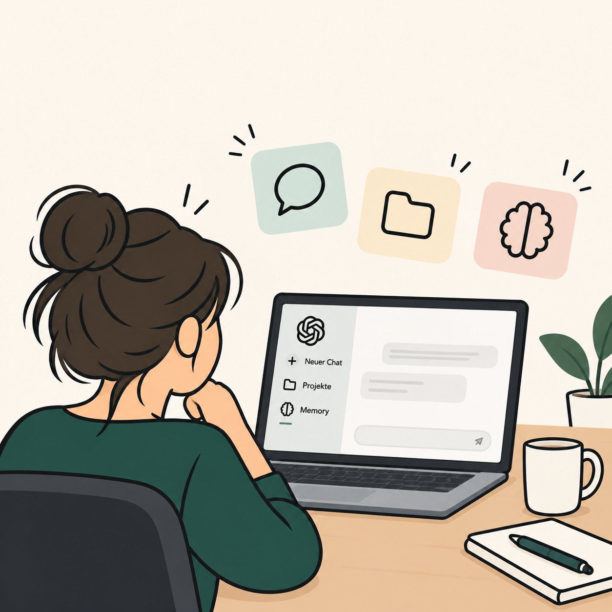 ChatGPT richtig organisieren: Projekte, Chats und Memory sinnvoll nutzen