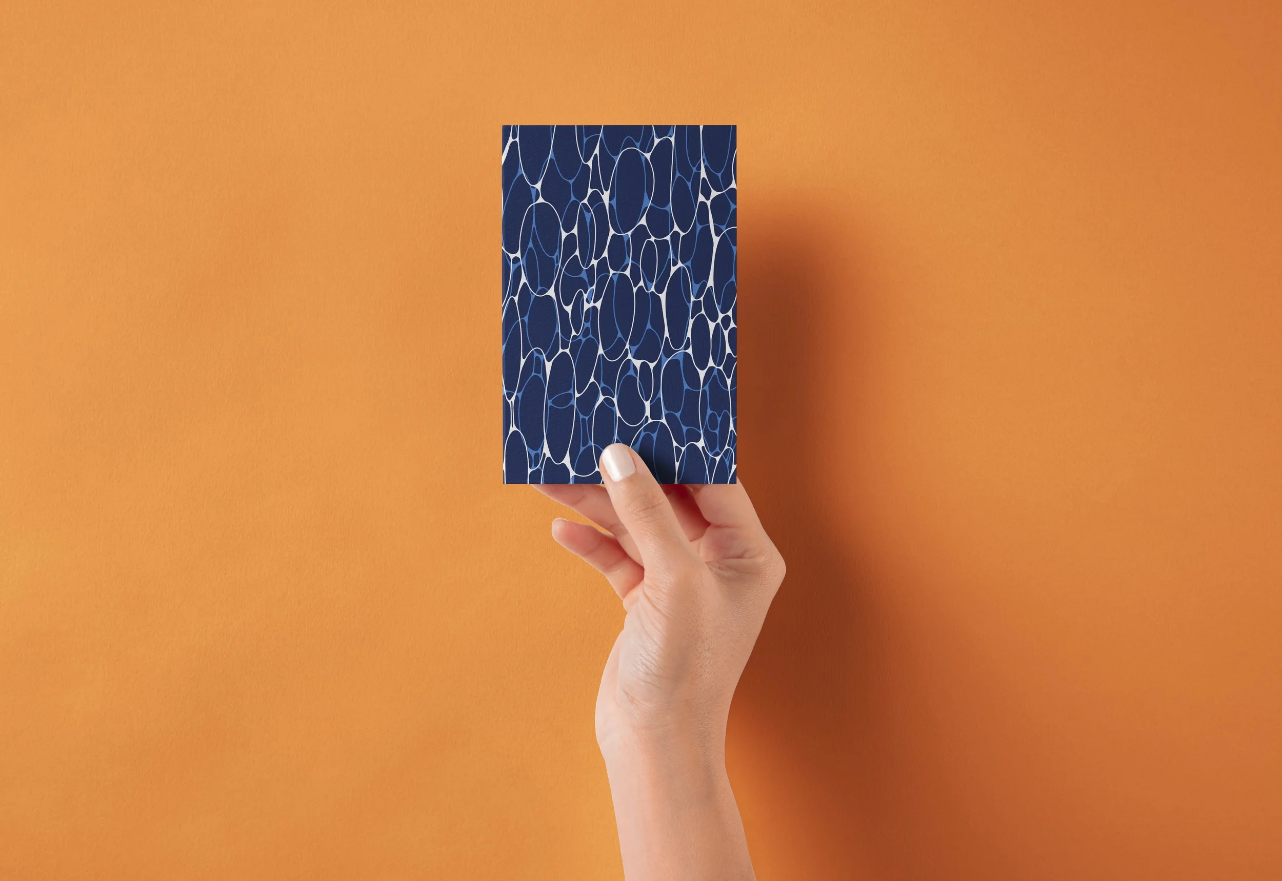 Water Pattern - Postkarte