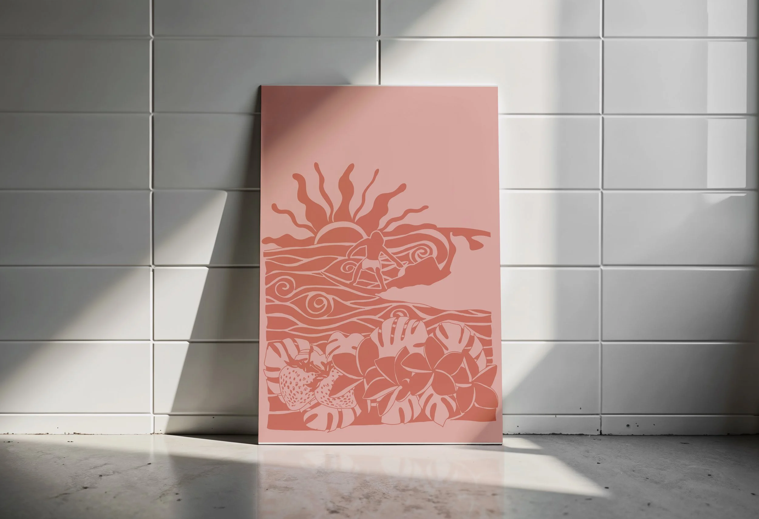 Sunset Surf – Karte