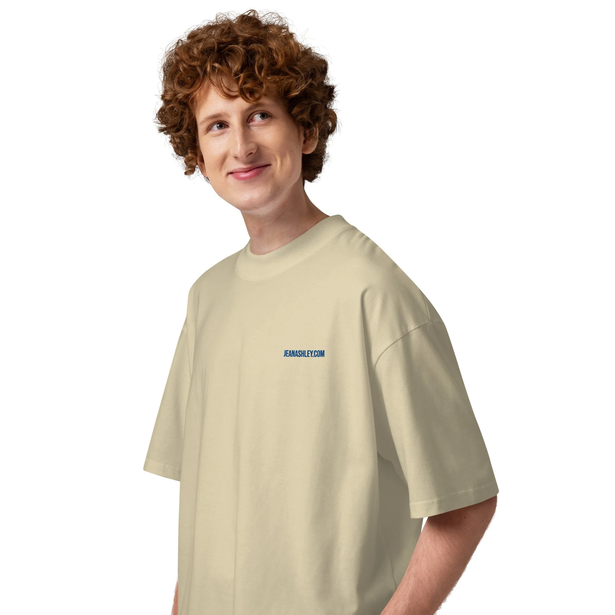 Authentic Oversized Tee in cream