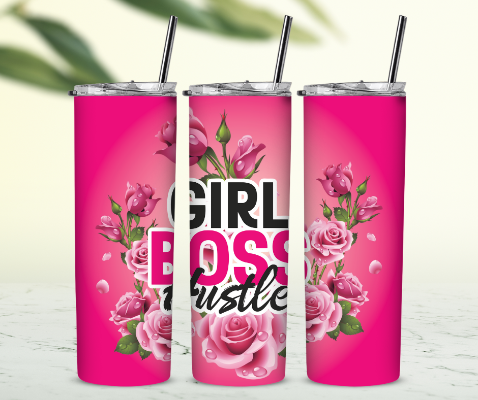Girl Boss Hustle 20oz Tumbler