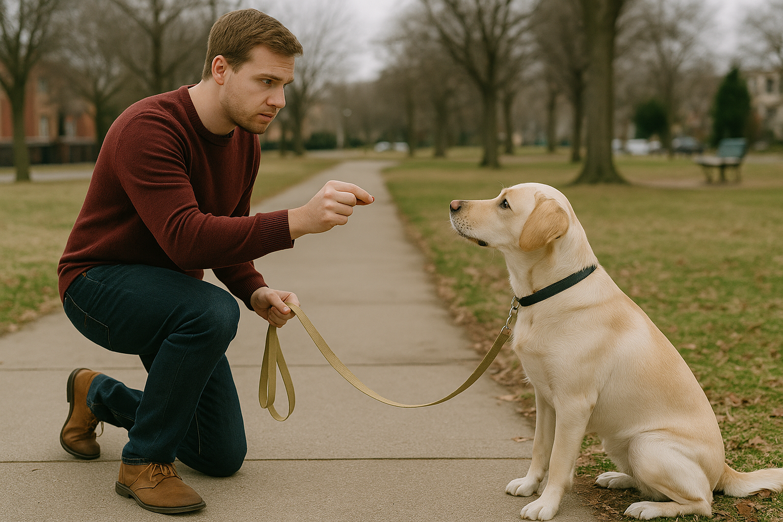 The same “sit” command that works at home suddenly feels foreign in a new park — proof that dogs need practice in different environments to truly understand.
