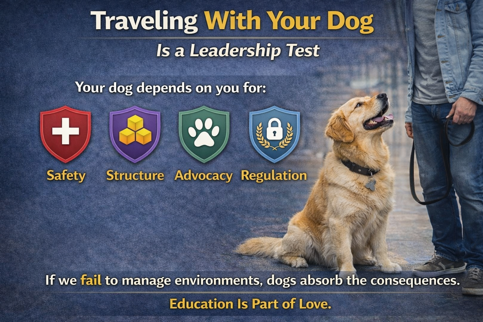 Travelling With Your Dog: Responsibility Is Not Optional