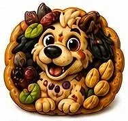 Monster Trail Munch (Banana, Cranberries & Peanut Butter)