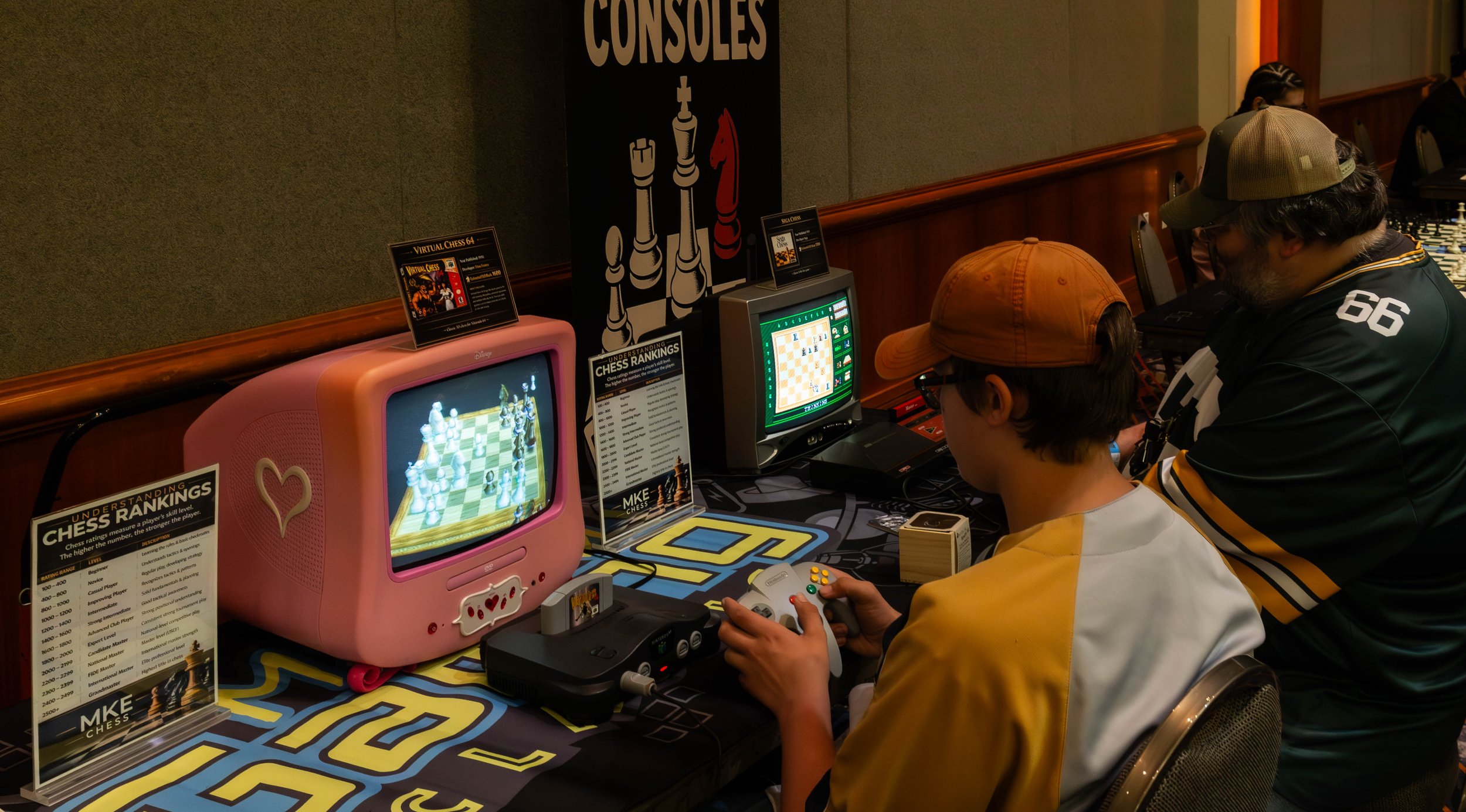 Playing against the Chess Computers on the Consoles throughout the gaming eras!