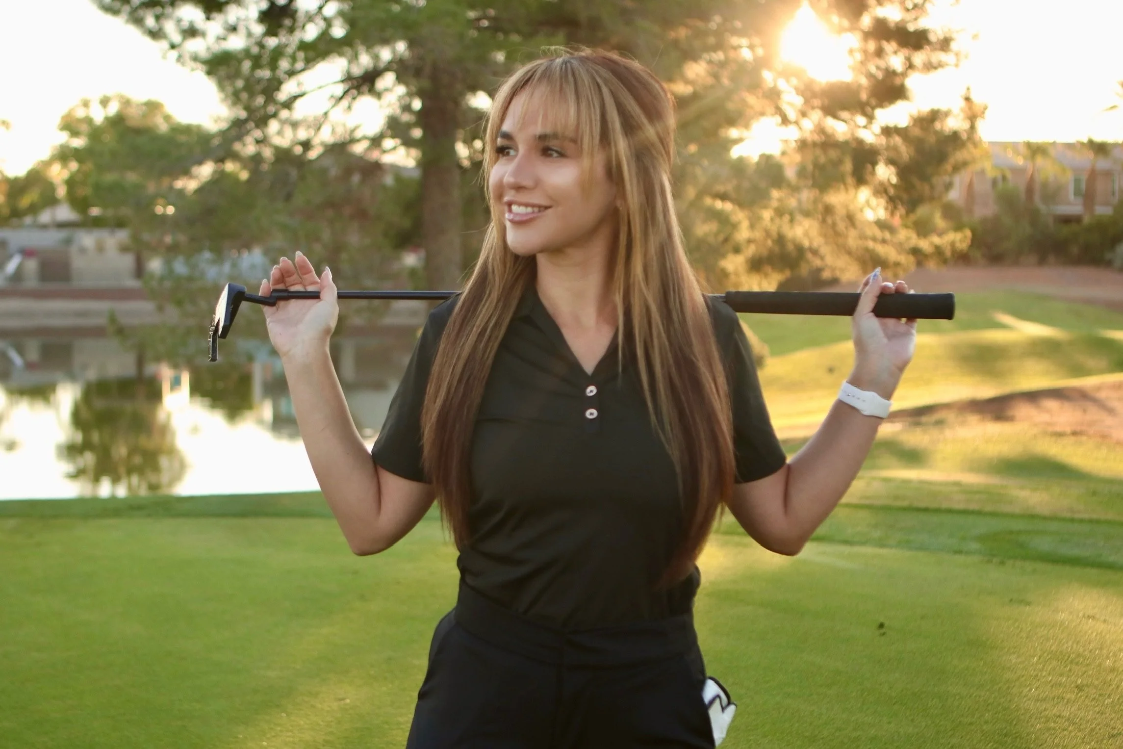Against the Grain Golf Polo