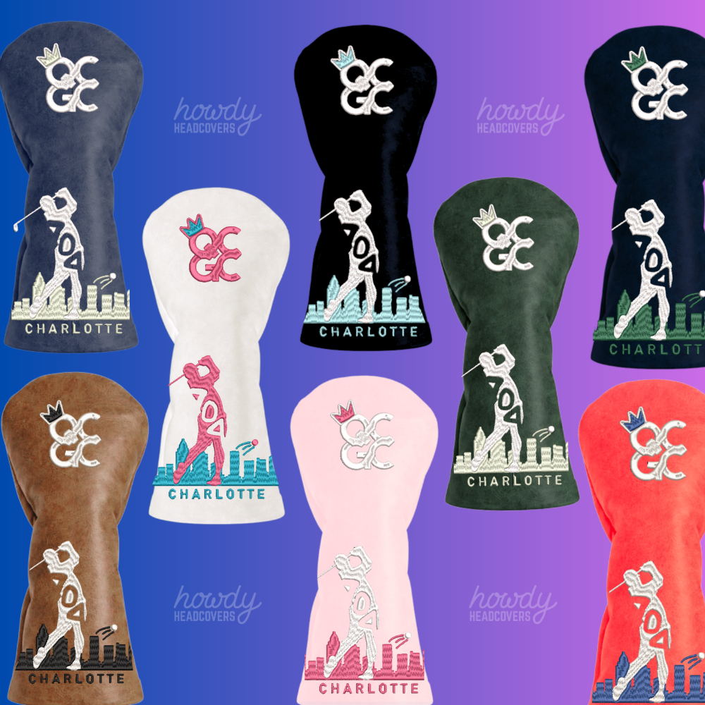QCGC Skyline Golfer Headcover