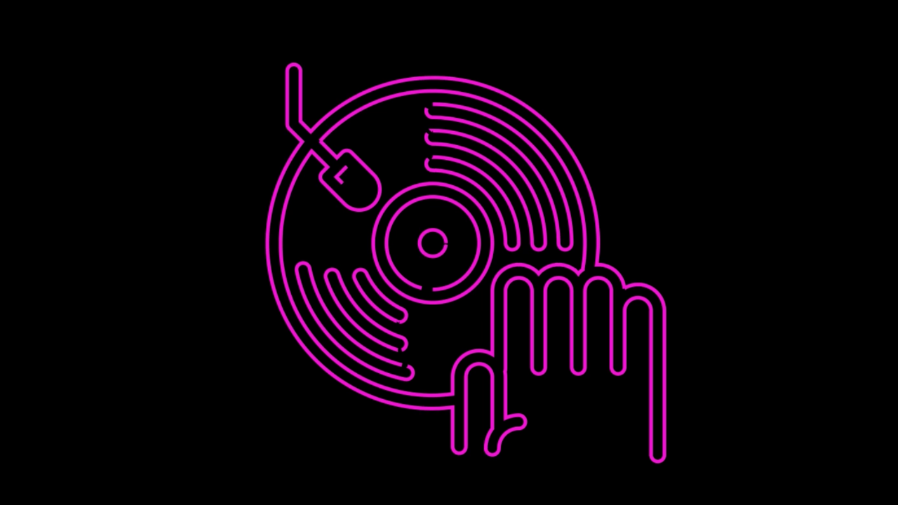 Dj Hands Stroke Design