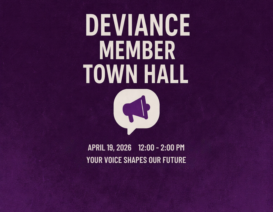 Quarterly Deviance Member Town Hall