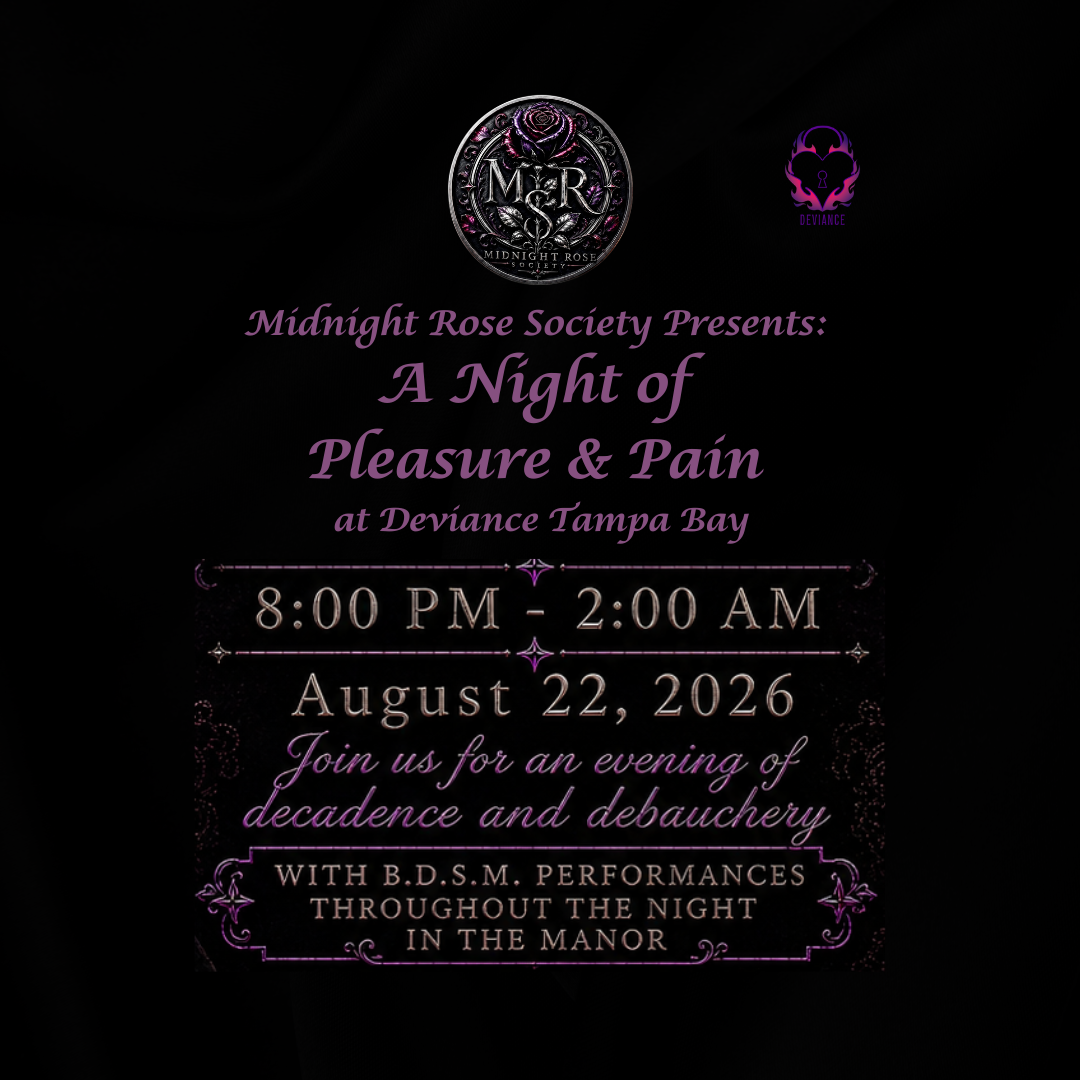 Midnight Rose Society Presents:  A Night of Pleasure & Pain