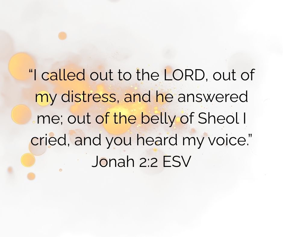 Image of Jonah 2:2 ESV