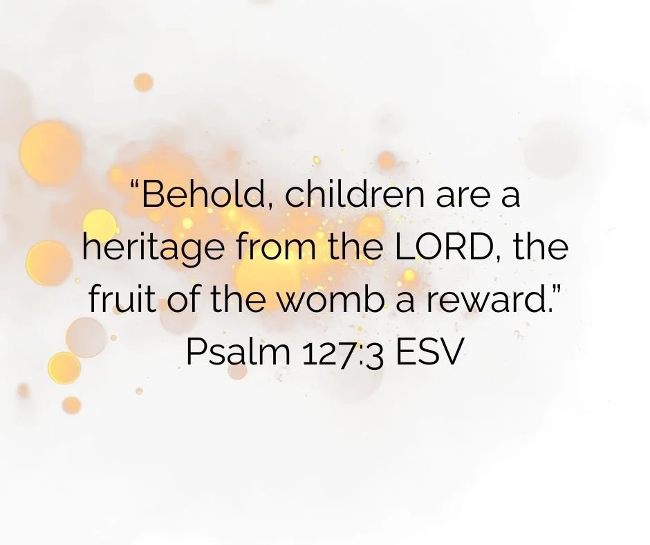 Image of Psalm 127:3 ESV