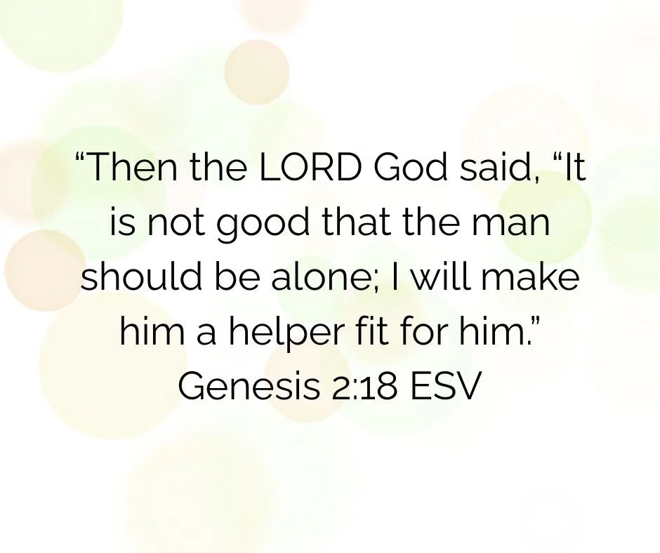 Image of Genesis 2:18 ESV