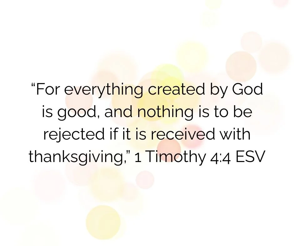 Image of 1 Timothy 4:4 ESV
